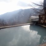 高峰温泉泊で雲上の野天風呂♨～黒斑山スノーハイキング